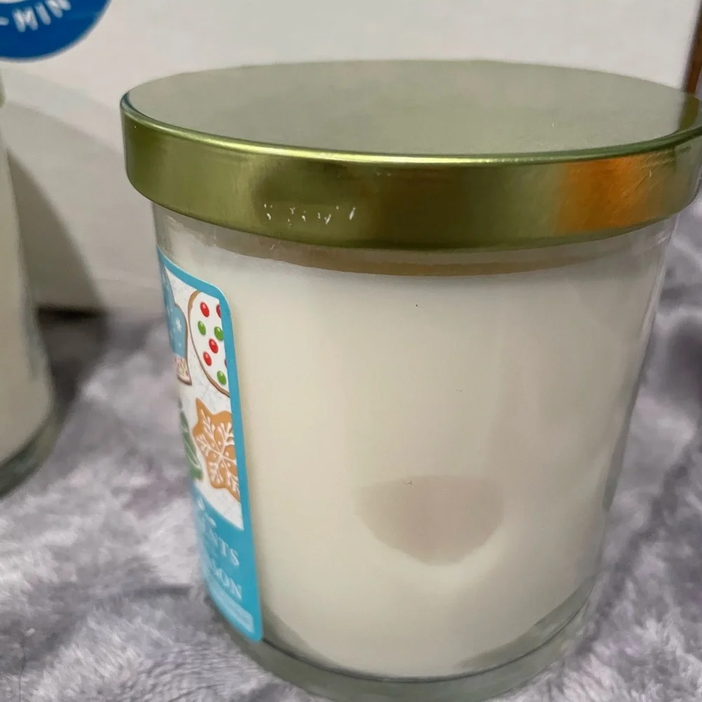 Set of 3-Christmas Soy Candles-‎ Fraser Fir, Candy Cane, Christmas Cookie